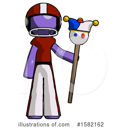 Royalty-Free (RF) Purple Design Mascot Clipart Illustration by Leo Blanchette - Stock Sample #1582162