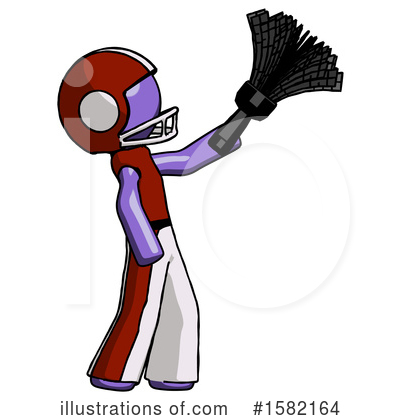 Royalty-Free (RF) Purple Design Mascot Clipart Illustration by Leo Blanchette - Stock Sample #1582164
