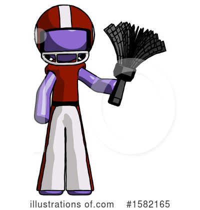 Royalty-Free (RF) Purple Design Mascot Clipart Illustration by Leo Blanchette - Stock Sample #1582165