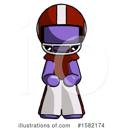 Royalty-Free (RF) Purple Design Mascot Clipart Illustration by Leo Blanchette - Stock Sample #1582174