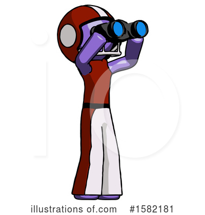 Royalty-Free (RF) Purple Design Mascot Clipart Illustration by Leo Blanchette - Stock Sample #1582181