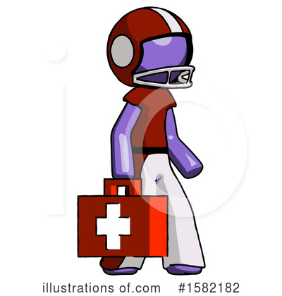 Royalty-Free (RF) Purple Design Mascot Clipart Illustration by Leo Blanchette - Stock Sample #1582182