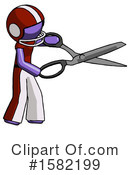 Purple Design Mascot Clipart #1582199 by Leo Blanchette