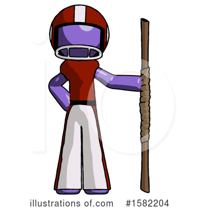 Royalty-Free (RF) Purple Design Mascot Clipart Illustration by Leo Blanchette - Stock Sample #1582204