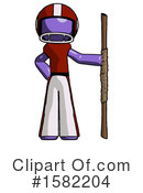 Purple Design Mascot Clipart #1582204 by Leo Blanchette