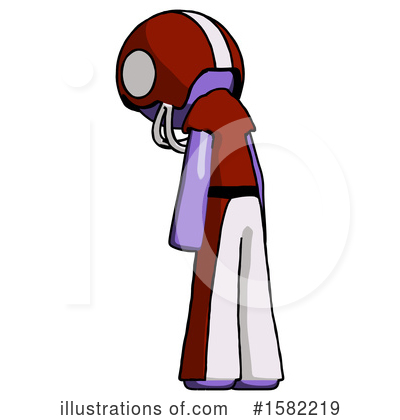 Royalty-Free (RF) Purple Design Mascot Clipart Illustration by Leo Blanchette - Stock Sample #1582219