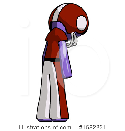 Royalty-Free (RF) Purple Design Mascot Clipart Illustration by Leo Blanchette - Stock Sample #1582231