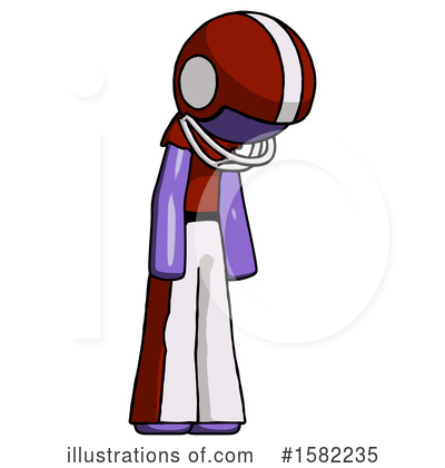 Royalty-Free (RF) Purple Design Mascot Clipart Illustration by Leo Blanchette - Stock Sample #1582235