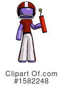 Purple Design Mascot Clipart #1582248 by Leo Blanchette