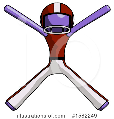 Royalty-Free (RF) Purple Design Mascot Clipart Illustration by Leo Blanchette - Stock Sample #1582249