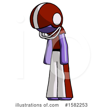 Royalty-Free (RF) Purple Design Mascot Clipart Illustration by Leo Blanchette - Stock Sample #1582253