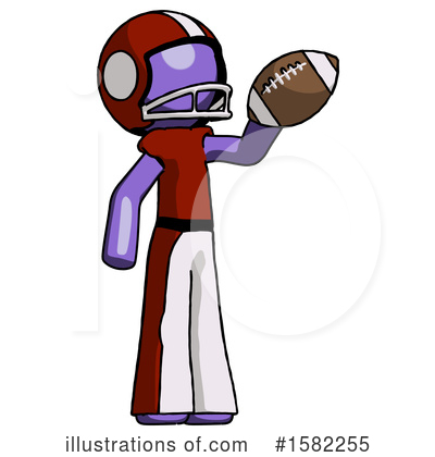 Royalty-Free (RF) Purple Design Mascot Clipart Illustration by Leo Blanchette - Stock Sample #1582255