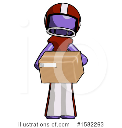 Royalty-Free (RF) Purple Design Mascot Clipart Illustration by Leo Blanchette - Stock Sample #1582263