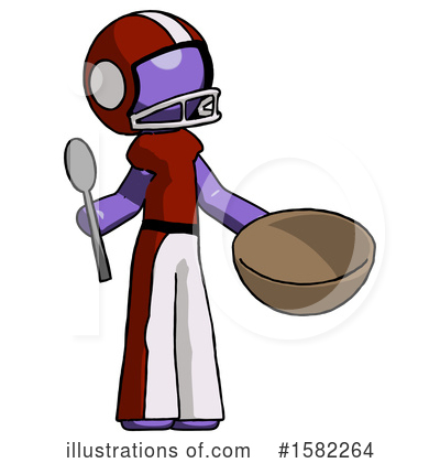 Royalty-Free (RF) Purple Design Mascot Clipart Illustration by Leo Blanchette - Stock Sample #1582264