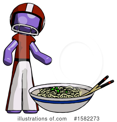 Royalty-Free (RF) Purple Design Mascot Clipart Illustration by Leo Blanchette - Stock Sample #1582273