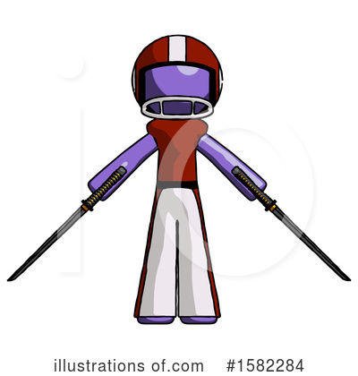 Royalty-Free (RF) Purple Design Mascot Clipart Illustration by Leo Blanchette - Stock Sample #1582284