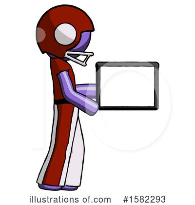 Royalty-Free (RF) Purple Design Mascot Clipart Illustration by Leo Blanchette - Stock Sample #1582293