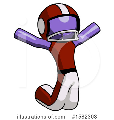 Royalty-Free (RF) Purple Design Mascot Clipart Illustration by Leo Blanchette - Stock Sample #1582303