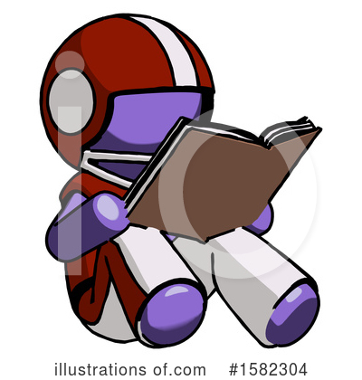 Royalty-Free (RF) Purple Design Mascot Clipart Illustration by Leo Blanchette - Stock Sample #1582304