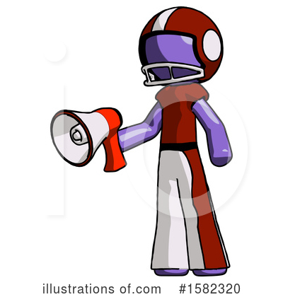 Royalty-Free (RF) Purple Design Mascot Clipart Illustration by Leo Blanchette - Stock Sample #1582320