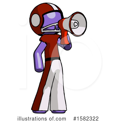 Royalty-Free (RF) Purple Design Mascot Clipart Illustration by Leo Blanchette - Stock Sample #1582322