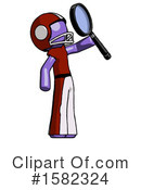 Purple Design Mascot Clipart #1582324 by Leo Blanchette