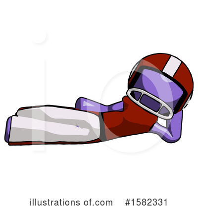 Royalty-Free (RF) Purple Design Mascot Clipart Illustration by Leo Blanchette - Stock Sample #1582331
