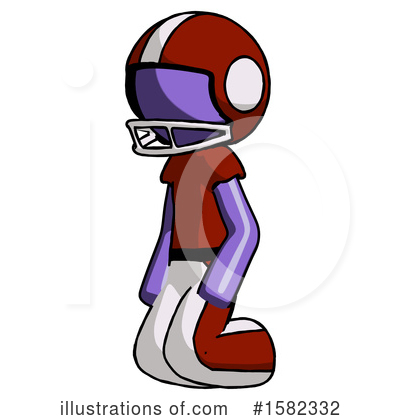 Royalty-Free (RF) Purple Design Mascot Clipart Illustration by Leo Blanchette - Stock Sample #1582332