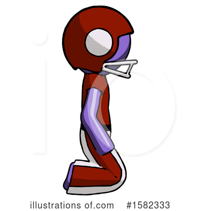Royalty-Free (RF) Purple Design Mascot Clipart Illustration by Leo Blanchette - Stock Sample #1582333