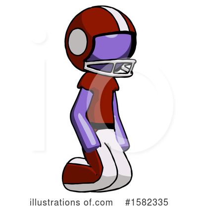 Royalty-Free (RF) Purple Design Mascot Clipart Illustration by Leo Blanchette - Stock Sample #1582335