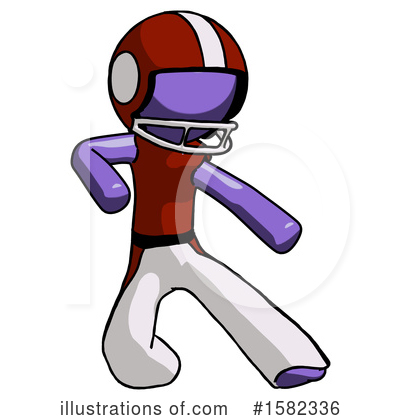 Royalty-Free (RF) Purple Design Mascot Clipart Illustration by Leo Blanchette - Stock Sample #1582336