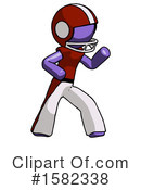 Purple Design Mascot Clipart #1582338 by Leo Blanchette