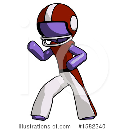 Royalty-Free (RF) Purple Design Mascot Clipart Illustration by Leo Blanchette - Stock Sample #1582340