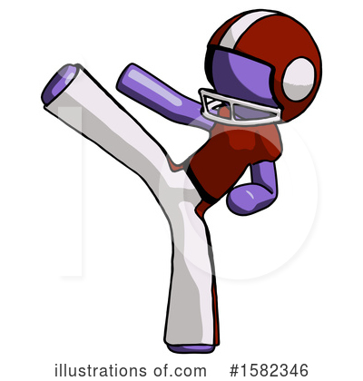 Royalty-Free (RF) Purple Design Mascot Clipart Illustration by Leo Blanchette - Stock Sample #1582346