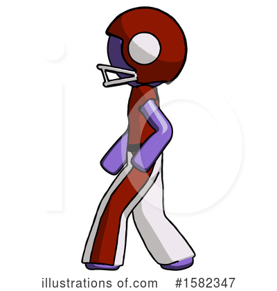 Royalty-Free (RF) Purple Design Mascot Clipart Illustration by Leo Blanchette - Stock Sample #1582347