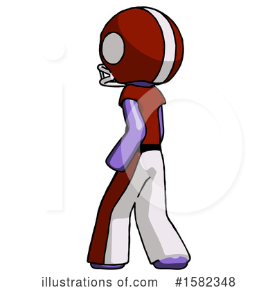 Royalty-Free (RF) Purple Design Mascot Clipart Illustration by Leo Blanchette - Stock Sample #1582348