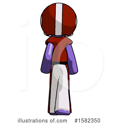 Royalty-Free (RF) Purple Design Mascot Clipart Illustration by Leo Blanchette - Stock Sample #1582350