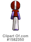 Purple Design Mascot Clipart #1582350 by Leo Blanchette