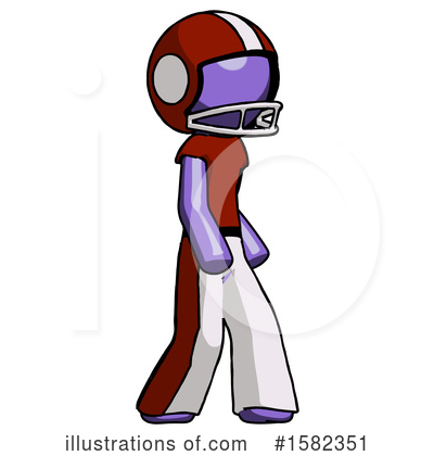 Royalty-Free (RF) Purple Design Mascot Clipart Illustration by Leo Blanchette - Stock Sample #1582351
