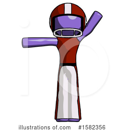 Royalty-Free (RF) Purple Design Mascot Clipart Illustration by Leo Blanchette - Stock Sample #1582356