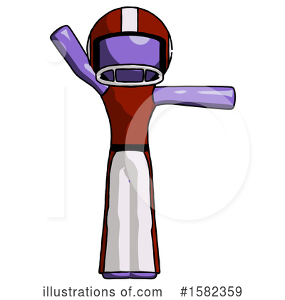 Royalty-Free (RF) Purple Design Mascot Clipart Illustration by Leo Blanchette - Stock Sample #1582359