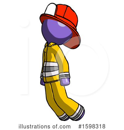 Royalty-Free (RF) Purple Design Mascot Clipart Illustration by Leo Blanchette - Stock Sample #1598318