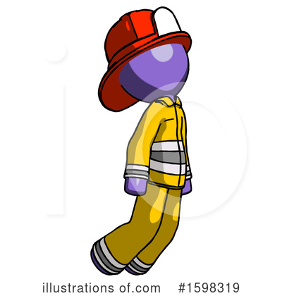 Royalty-Free (RF) Purple Design Mascot Clipart Illustration by Leo Blanchette - Stock Sample #1598319