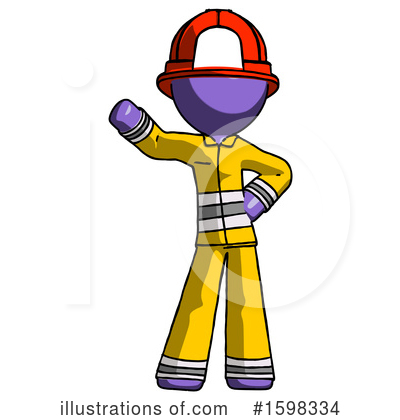 Royalty-Free (RF) Purple Design Mascot Clipart Illustration by Leo Blanchette - Stock Sample #1598334