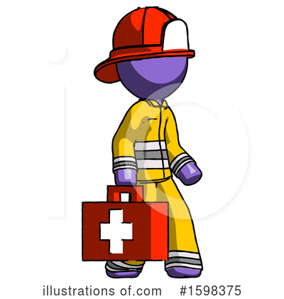Royalty-Free (RF) Purple Design Mascot Clipart Illustration by Leo Blanchette - Stock Sample #1598375