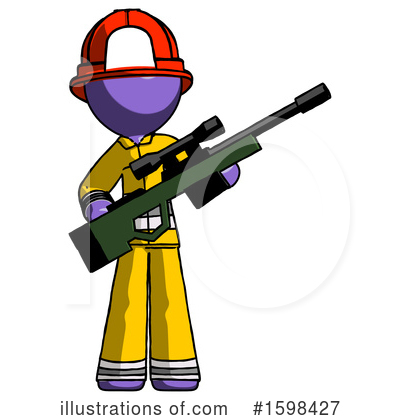 Royalty-Free (RF) Purple Design Mascot Clipart Illustration by Leo Blanchette - Stock Sample #1598427