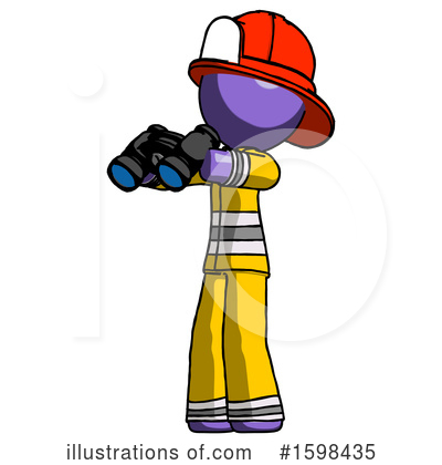 Royalty-Free (RF) Purple Design Mascot Clipart Illustration by Leo Blanchette - Stock Sample #1598435