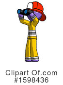 Purple Design Mascot Clipart #1598436 by Leo Blanchette