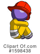 Purple Design Mascot Clipart #1598438 by Leo Blanchette