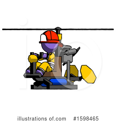 Royalty-Free (RF) Purple Design Mascot Clipart Illustration by Leo Blanchette - Stock Sample #1598465